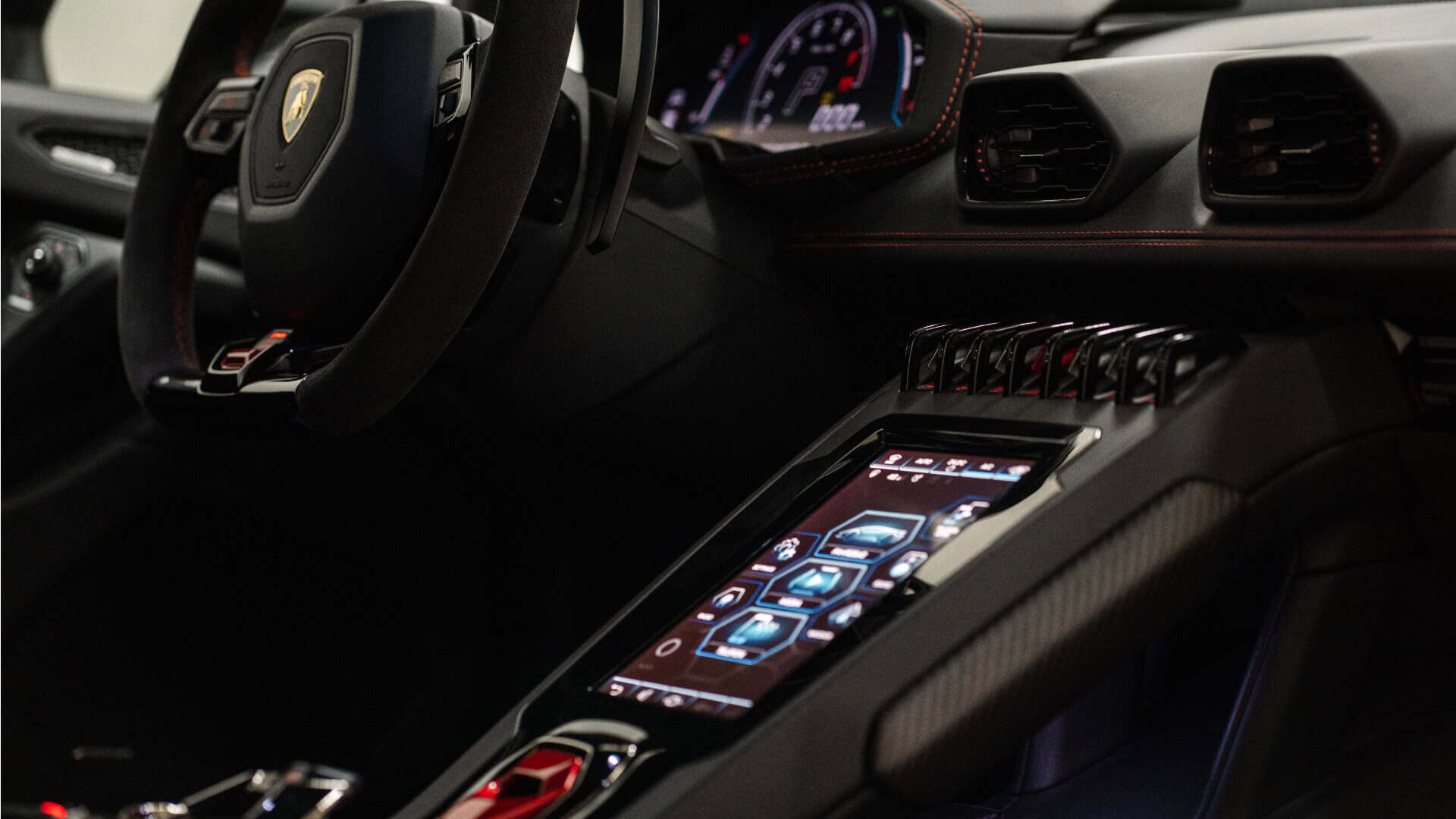 Interior Lamborghini Huracán Evo in Frankfurt (Main)
