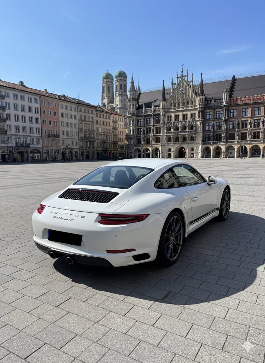Porsche 991.2 Carrera T Hero back