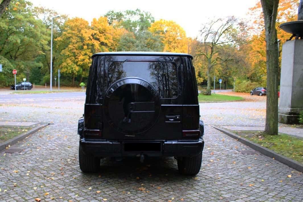 G63 AMG rent berlin back
