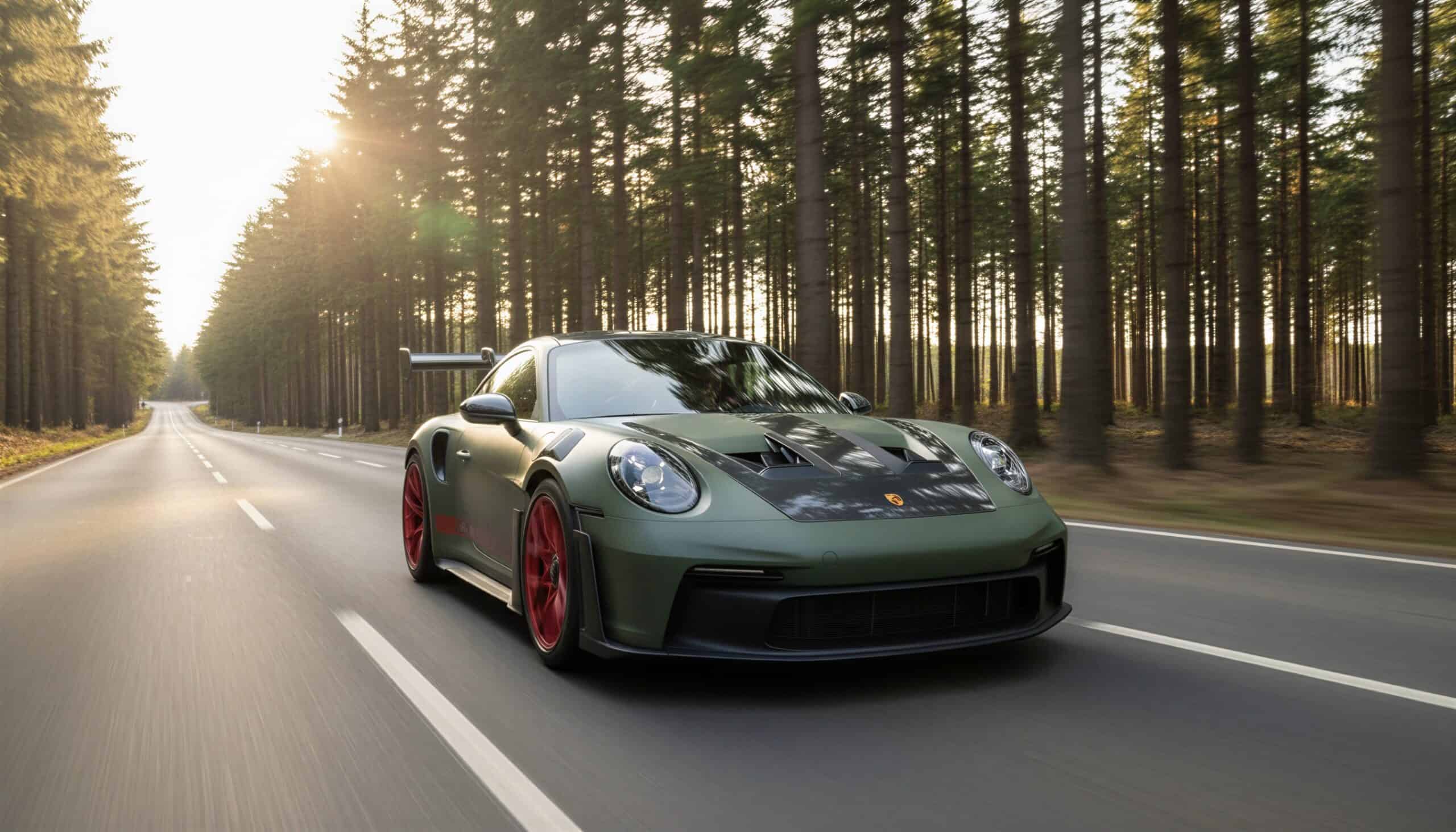 Porsche 992 GT3 front