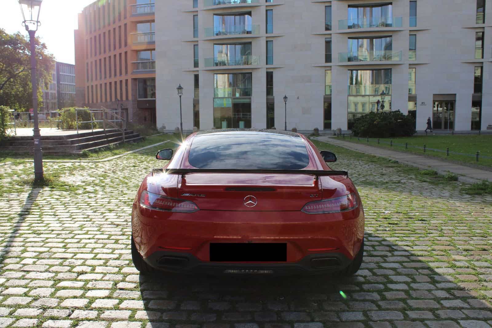 Mercedes AMG GT Coupé back