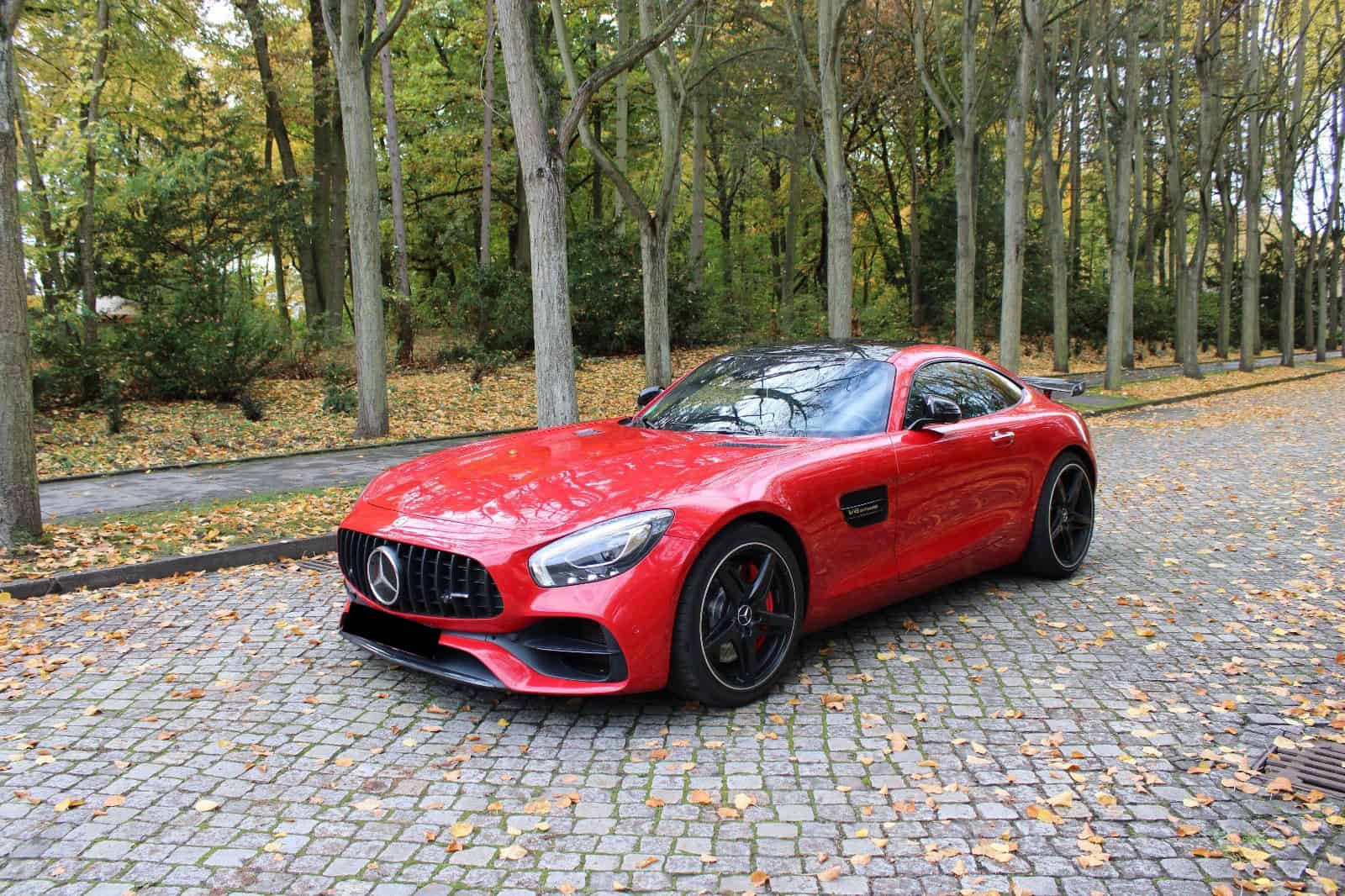 Mercedes AMG GT Coupé side