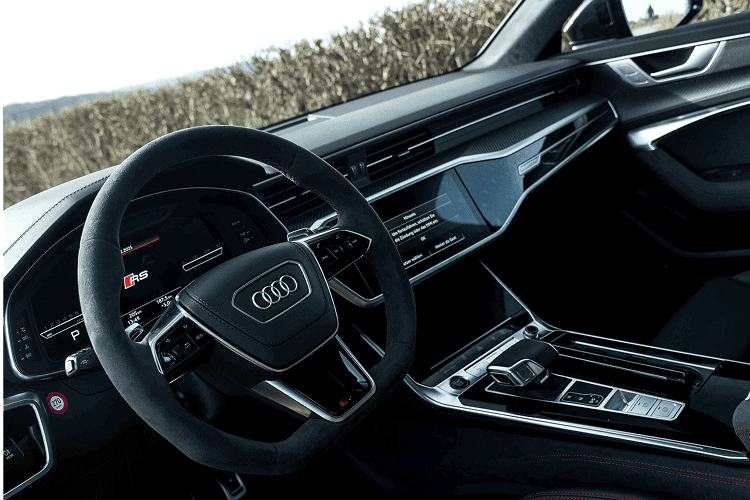 Audi RS6 inside