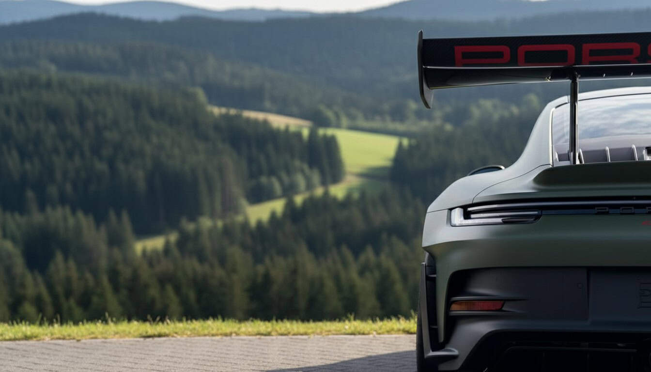Porsche 992 GT3 back