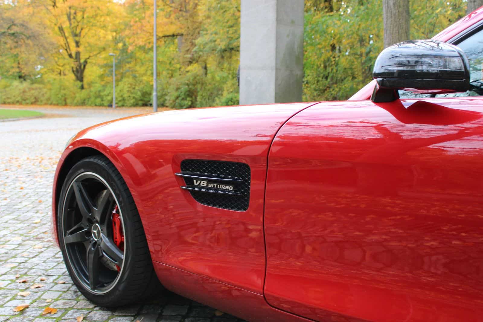 Mercedes AMG GT Coupé side