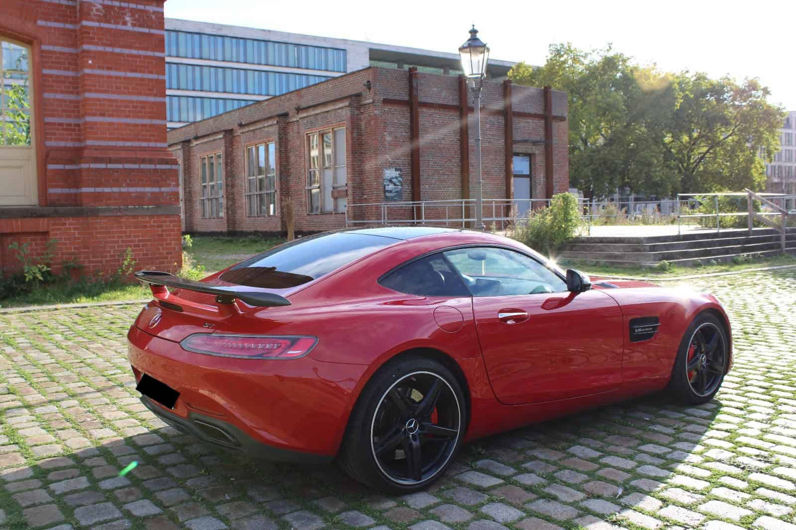 Mercedes AMG GT Coupé back