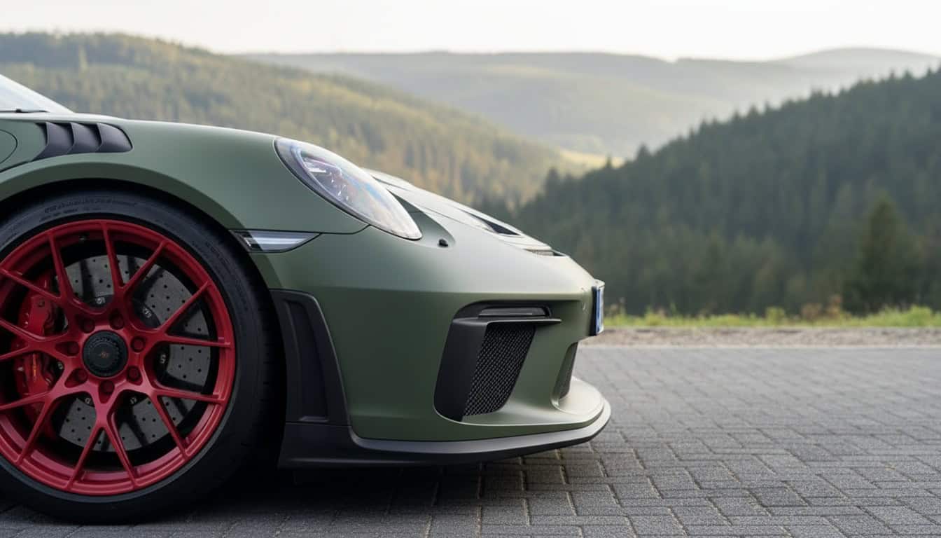 Porsche 992 GT3 right