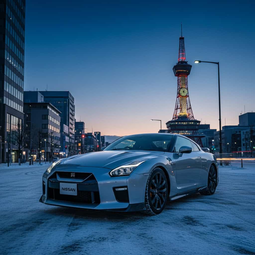 Nissan GT-R im Winter mieten