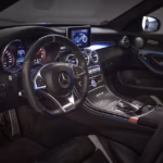Mercedes C63s AMG inside