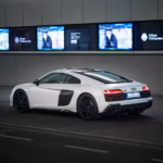 Audi R8 Coupé Quattro V10 side back