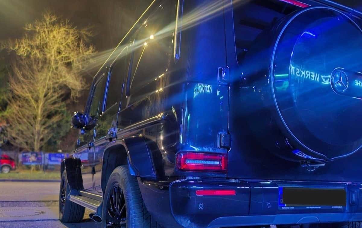 Mercedes G-Klasse G63 back