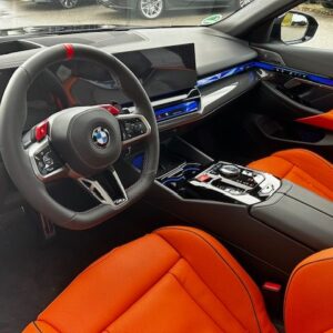 Rent BMW M5 Sedan 2025 in Munich inside