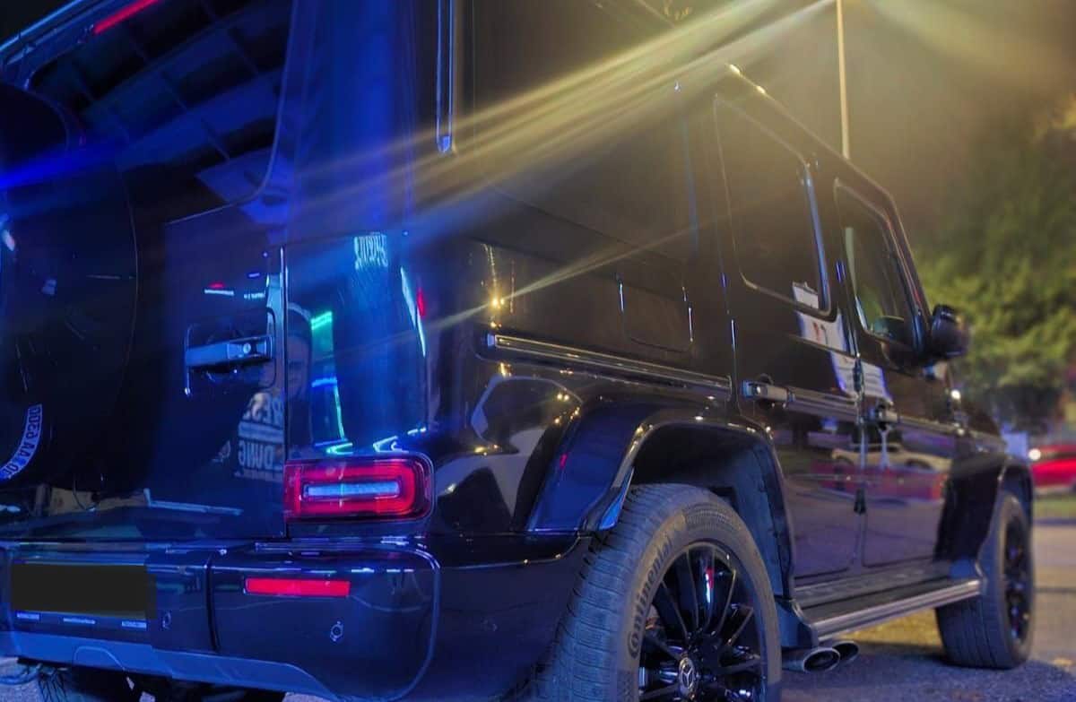 Mercedes G-Klasse G63 back