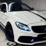 Rent a Mercedes-AMG C63 Coupé in Düsseldorf front