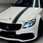 Rent a Mercedes-AMG C63 Coupé in Düsseldorf front