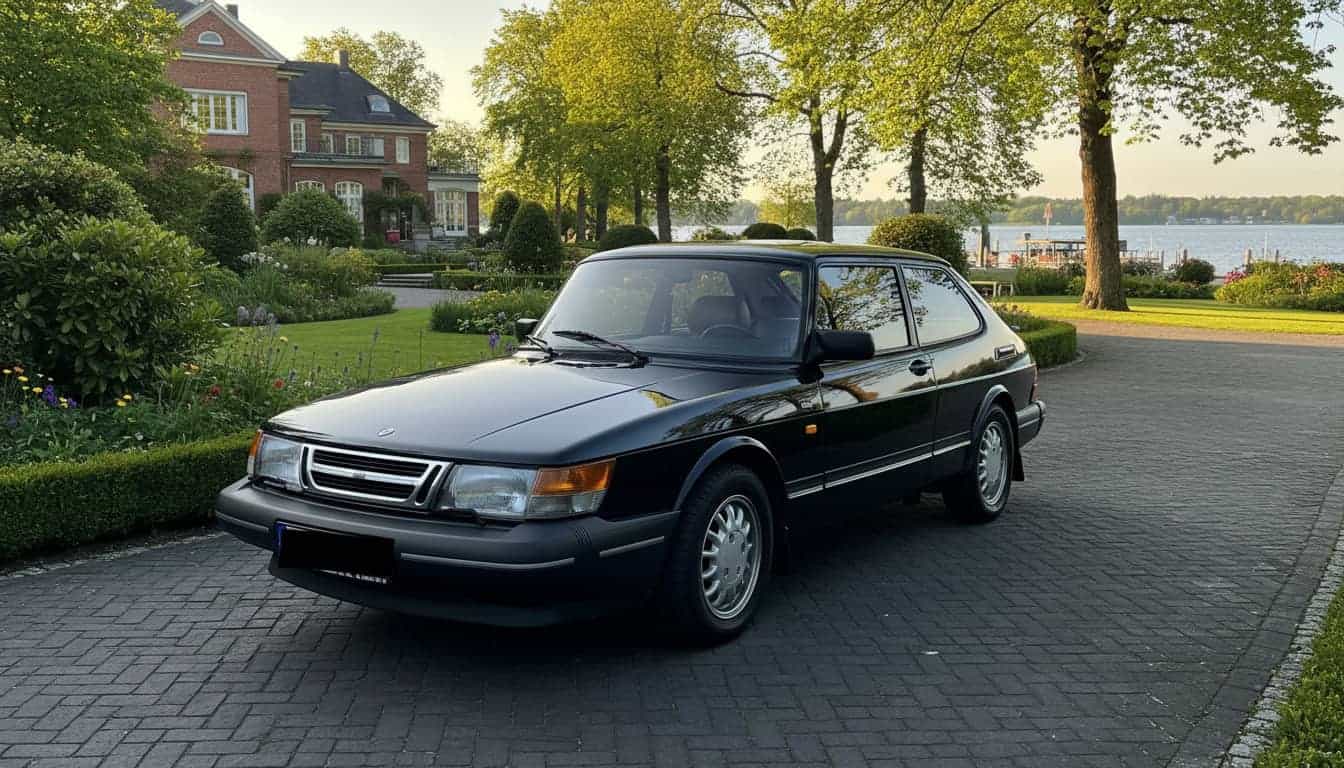 Rent Saab 900i Classic in Hamburg hero