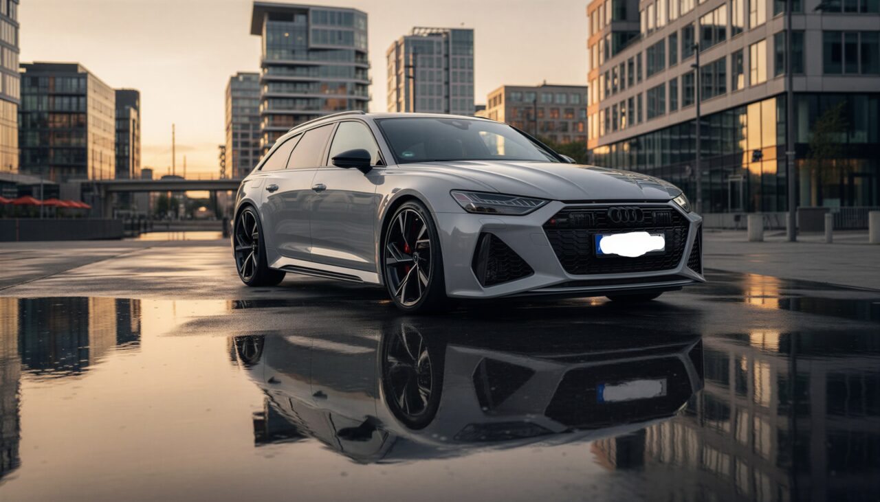 Rent Audi RS6 in Duisburg hero