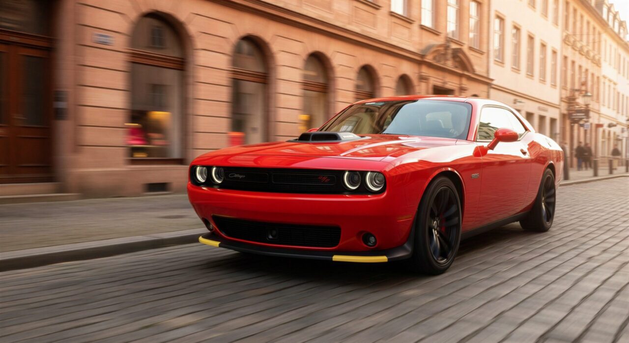 Dodge Challenger SRT in Aachen hero