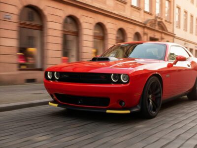 Dodge Challenger SRT in Aachen hero