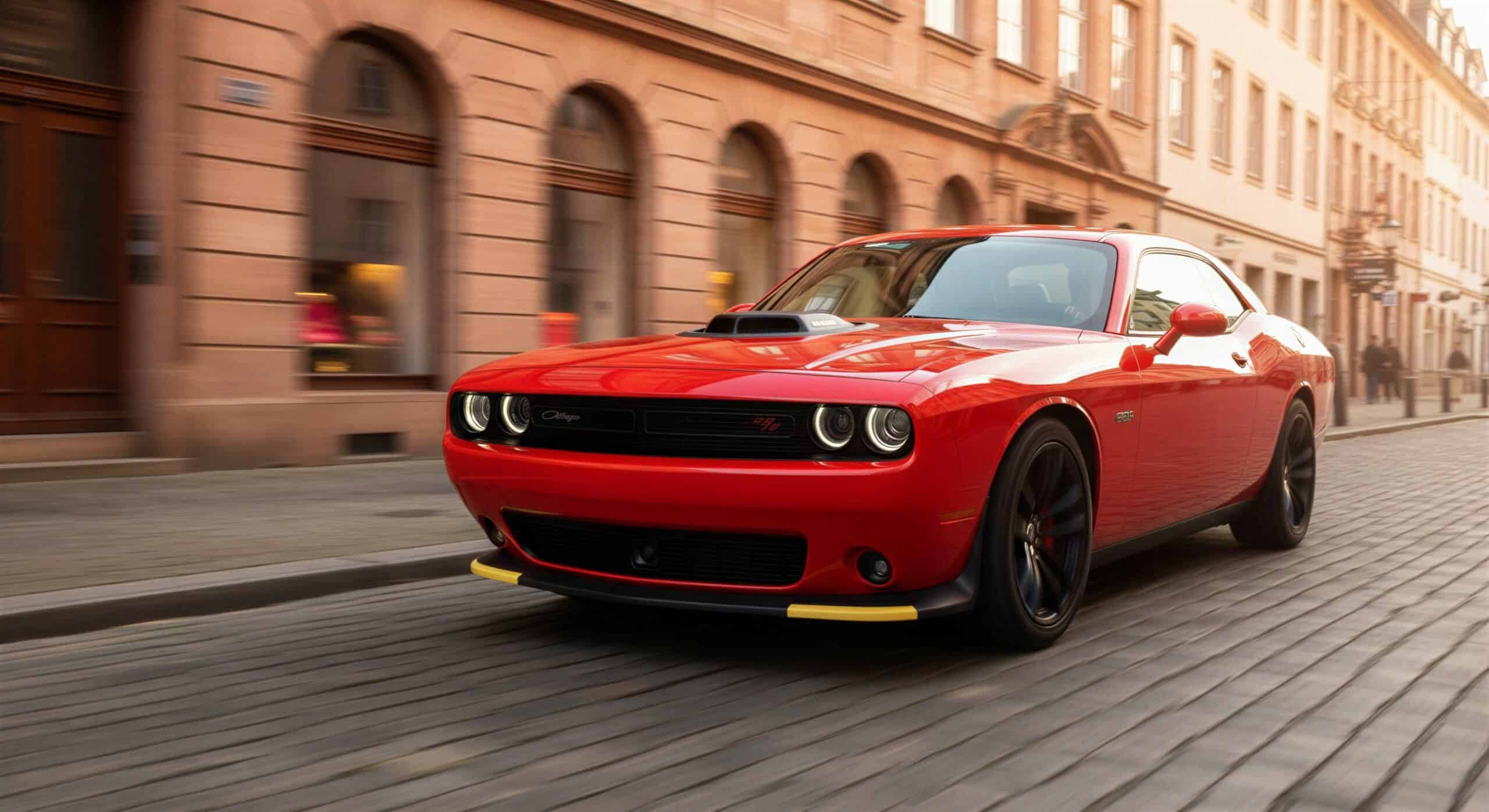Dodge Challenger SRT in Aachen hero
