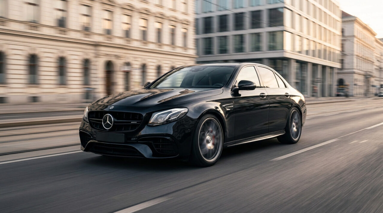 Rent Mercedes-AMG E63 S in Vienna hero