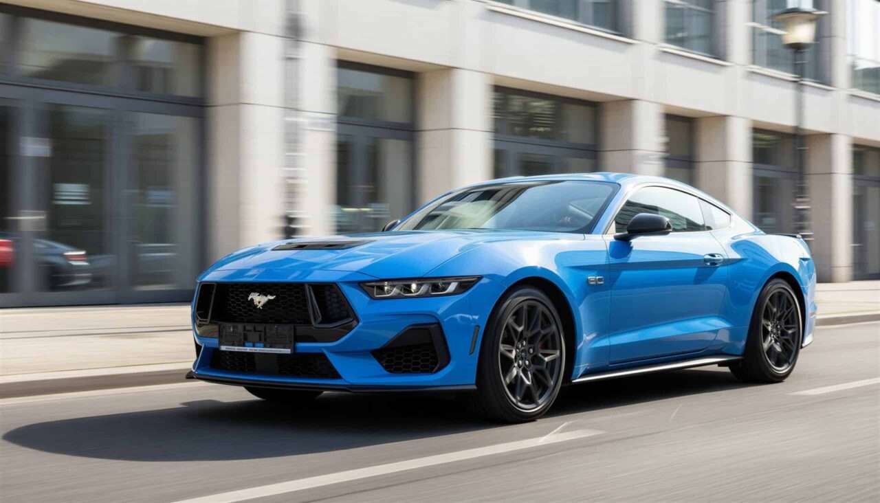 Rent Ford Mustang GT in Potsdam hero