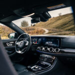 Rent Mercedes-AMG E63 S in Vienna cockpit