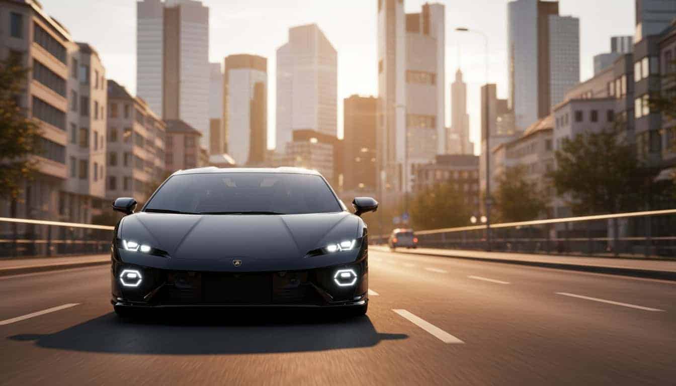 Rent Lamborghini Temerario in Frankfurt vorne