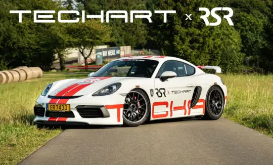Porsche Cayman TECHART Hero Pictures Front