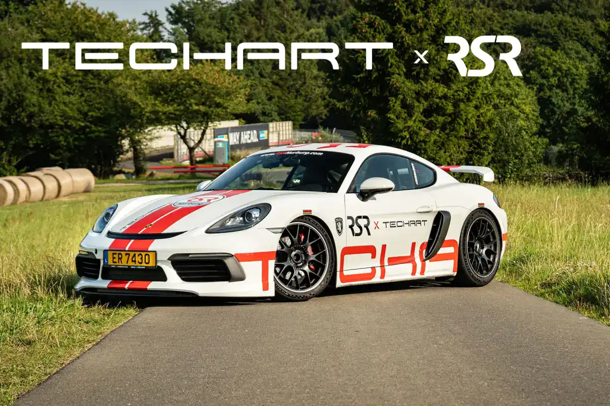 Porsche Cayman TECHART Hero Pictures Front