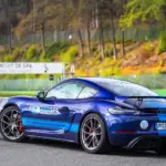 Porsche Cayman GT4 Hero Pictures Back