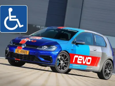 VW Golf R REVO Edition Hero Pictures Front