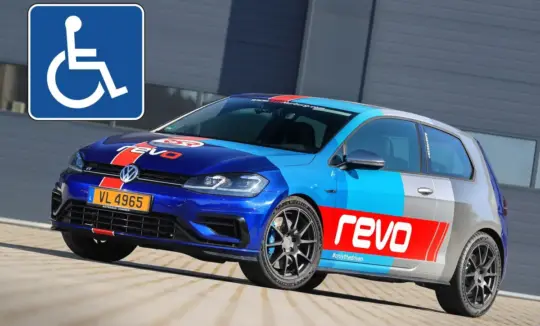 VW Golf R REVO Edition Hero Pictures Front