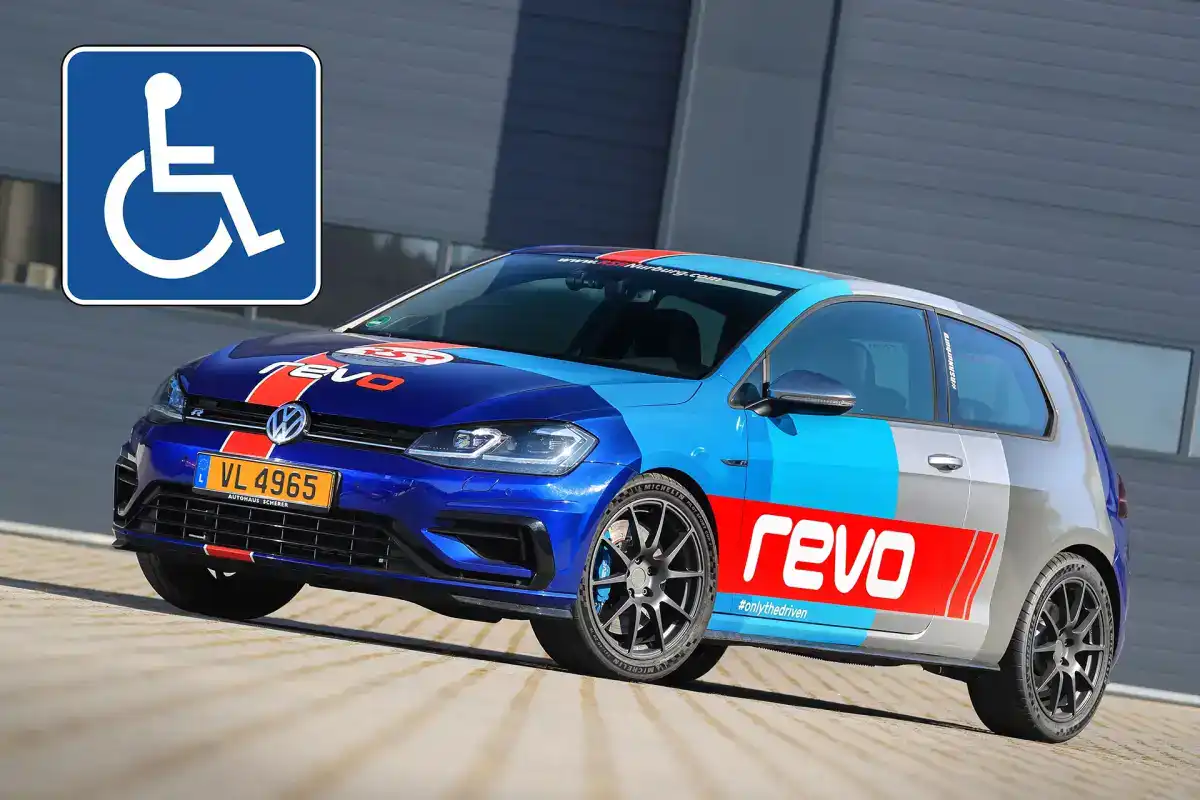 VW Golf R REVO Edition Hero Pictures Front