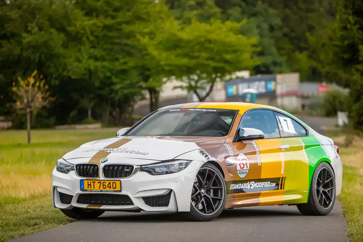 BMW M4 RSR Edition Hero Pictures Front