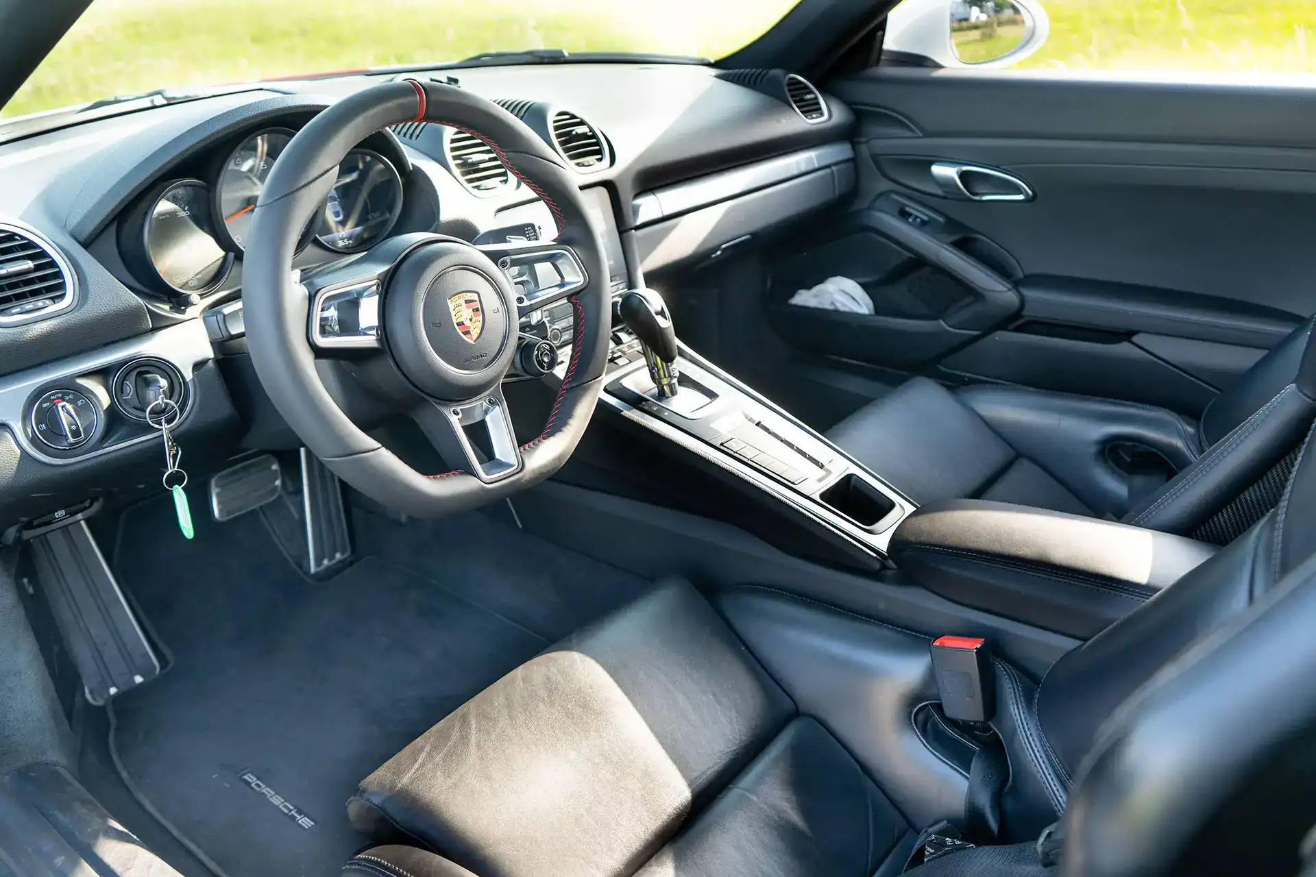 Porsche Cayman TECHART Interior Steering Wheel