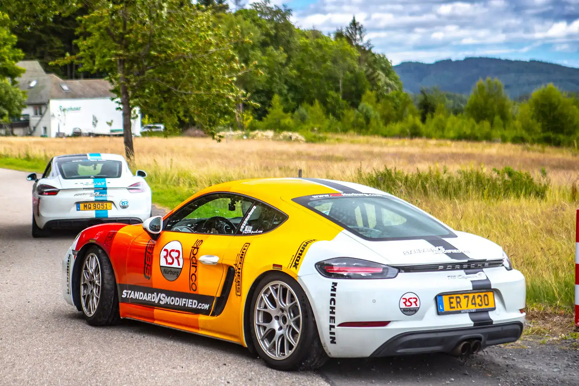Porsche Cayman RSR Edition Hero Pictures Back