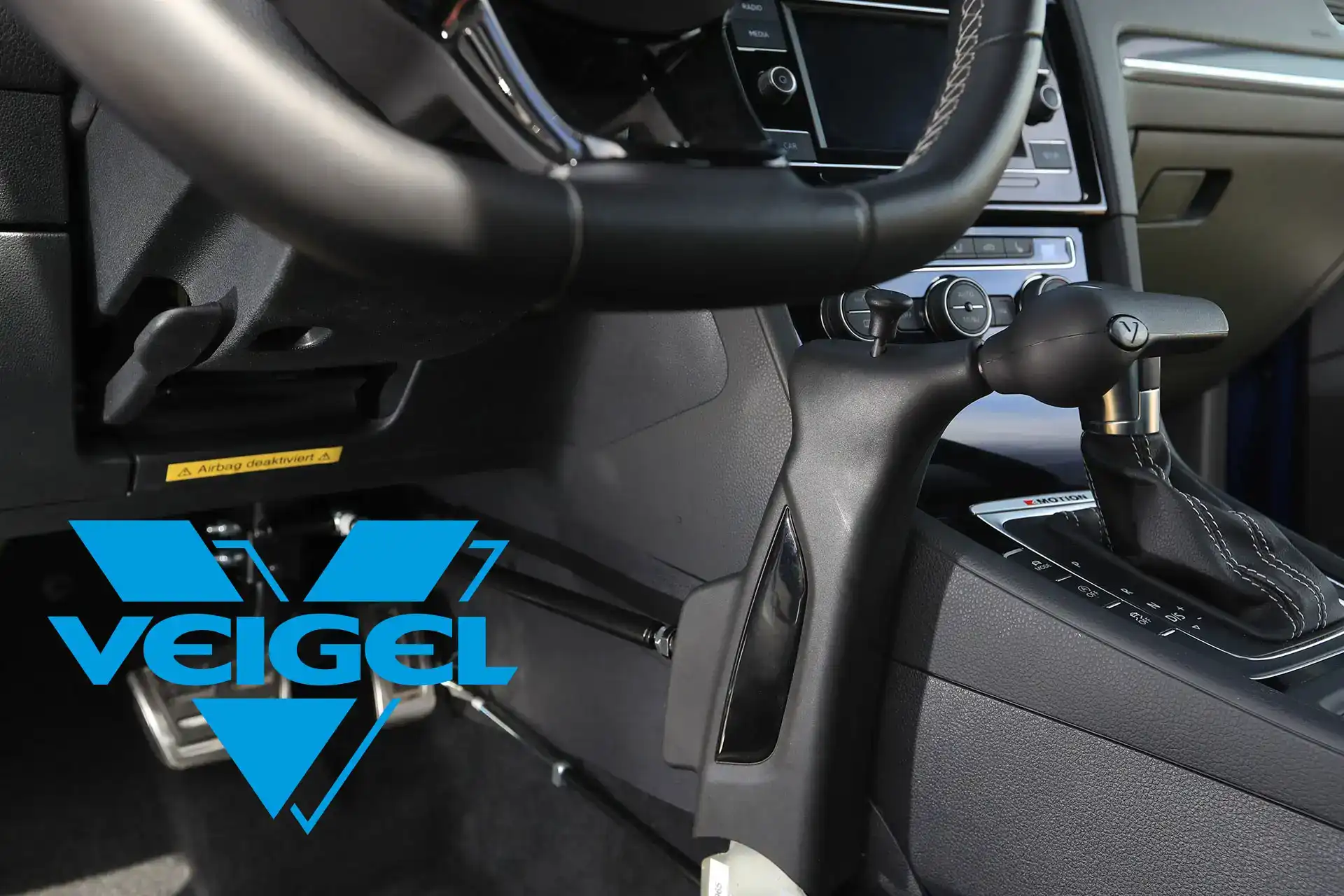 VW Golf R REVO Edition Interior Hand Controls