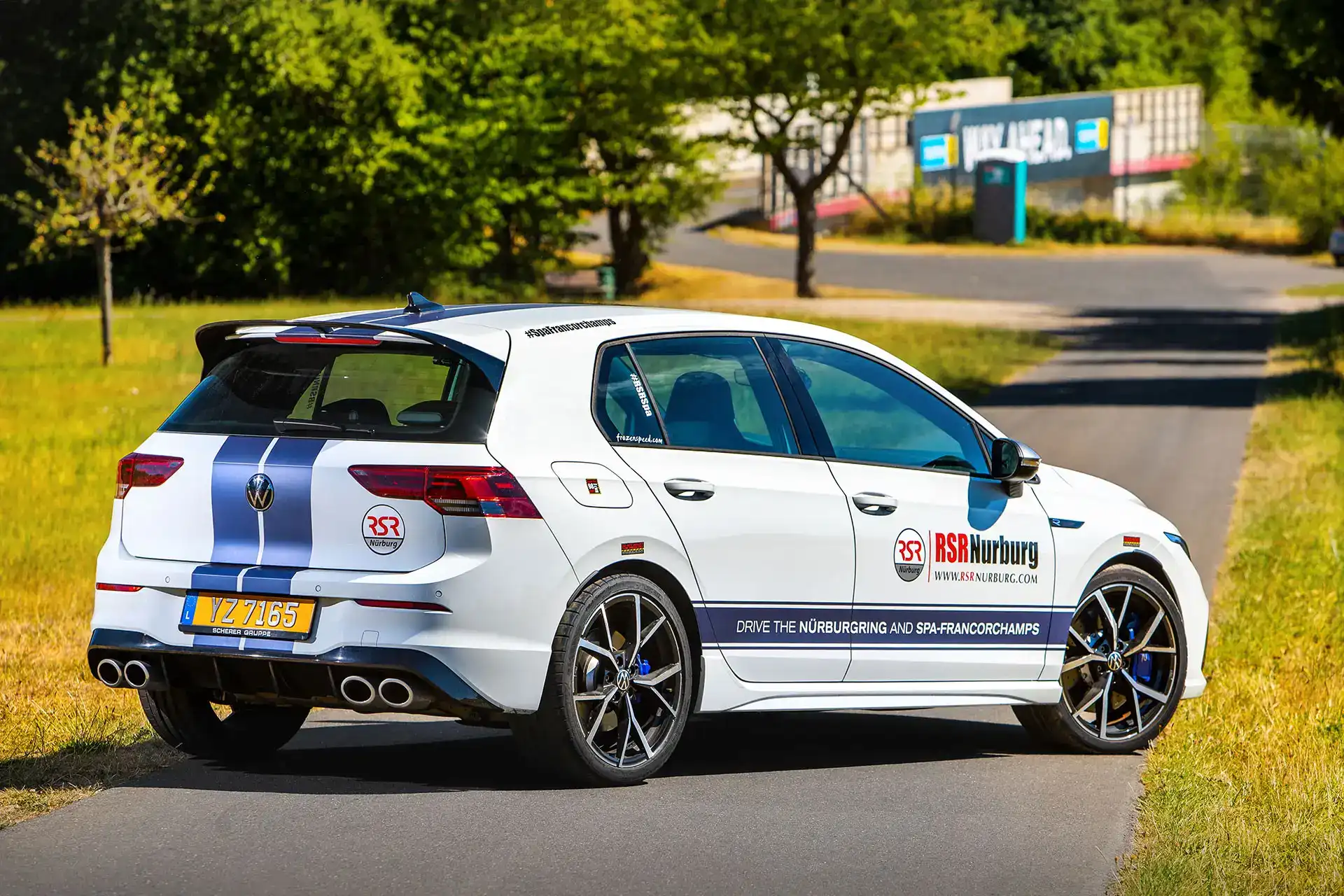 Volkswagen Golf R Racetrack Nürburgring Voucher Hero Back picture