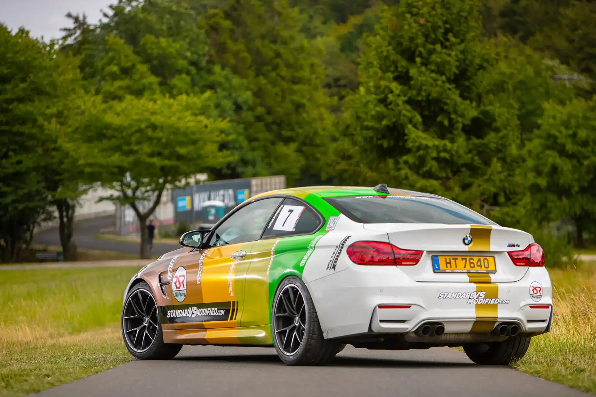 BMW M4 RSR Edition Hero Pictures Back